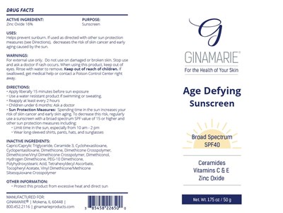 Package Label (Gina 226)